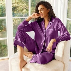 Satin Pajamas 2 Piece